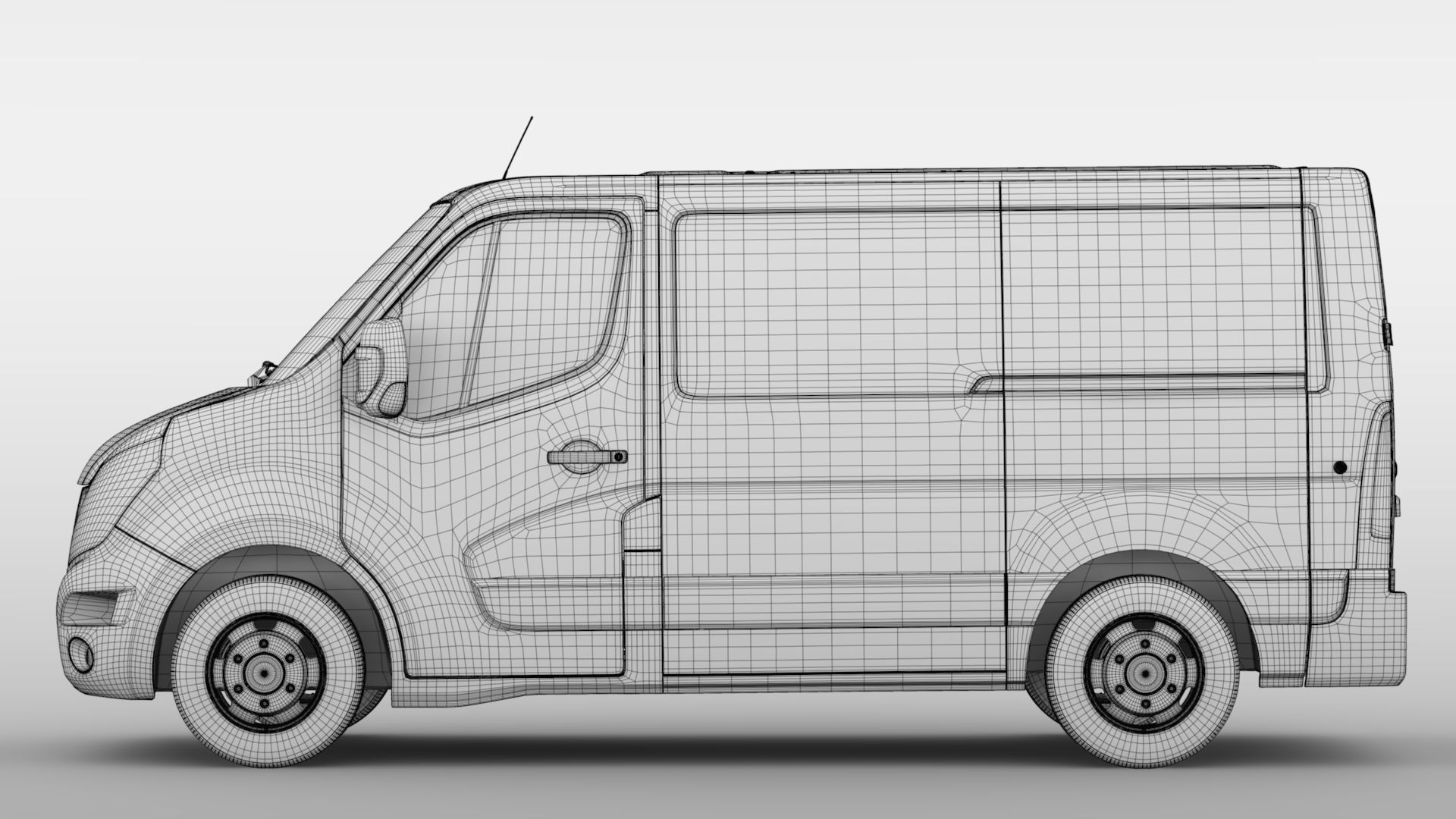 Nissan NV 400 L1H1 Van 2017 3D model_18