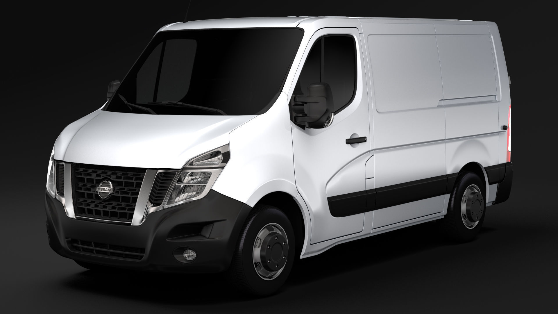 Nissan NV 400 L1H1 Van 2017 3D model_3