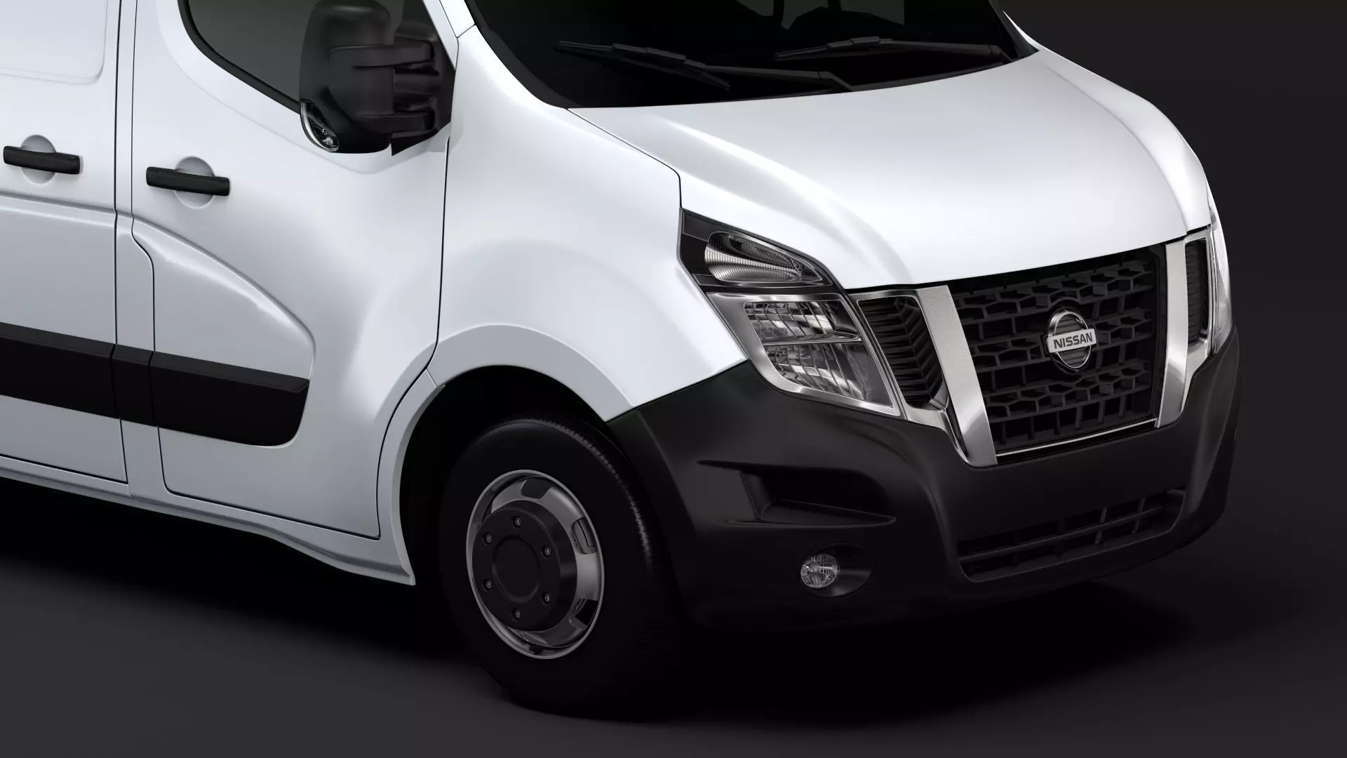 Nissan NV 400 L1H1 Van 2017 3D model_0