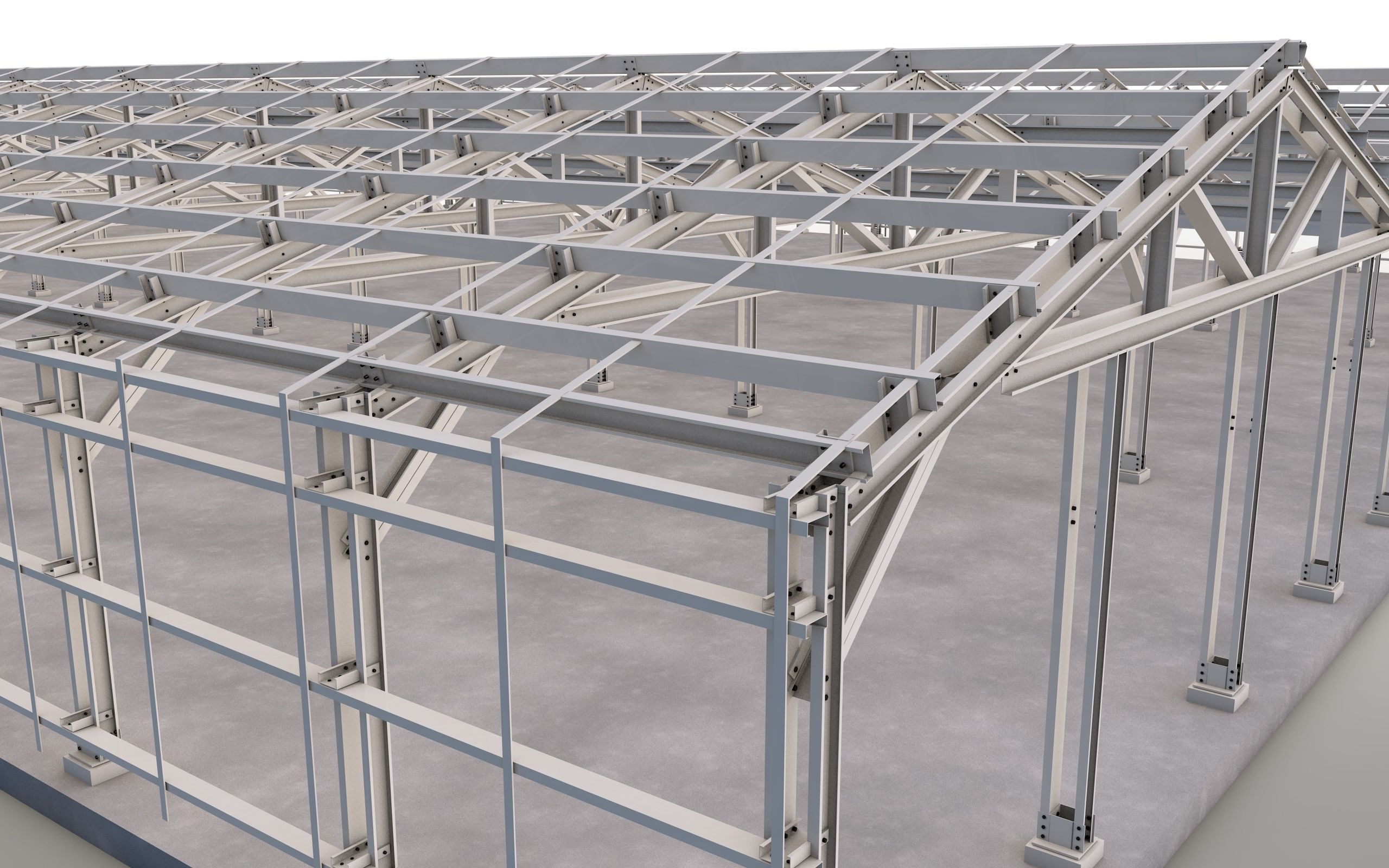 Steel Construction 3D model_5