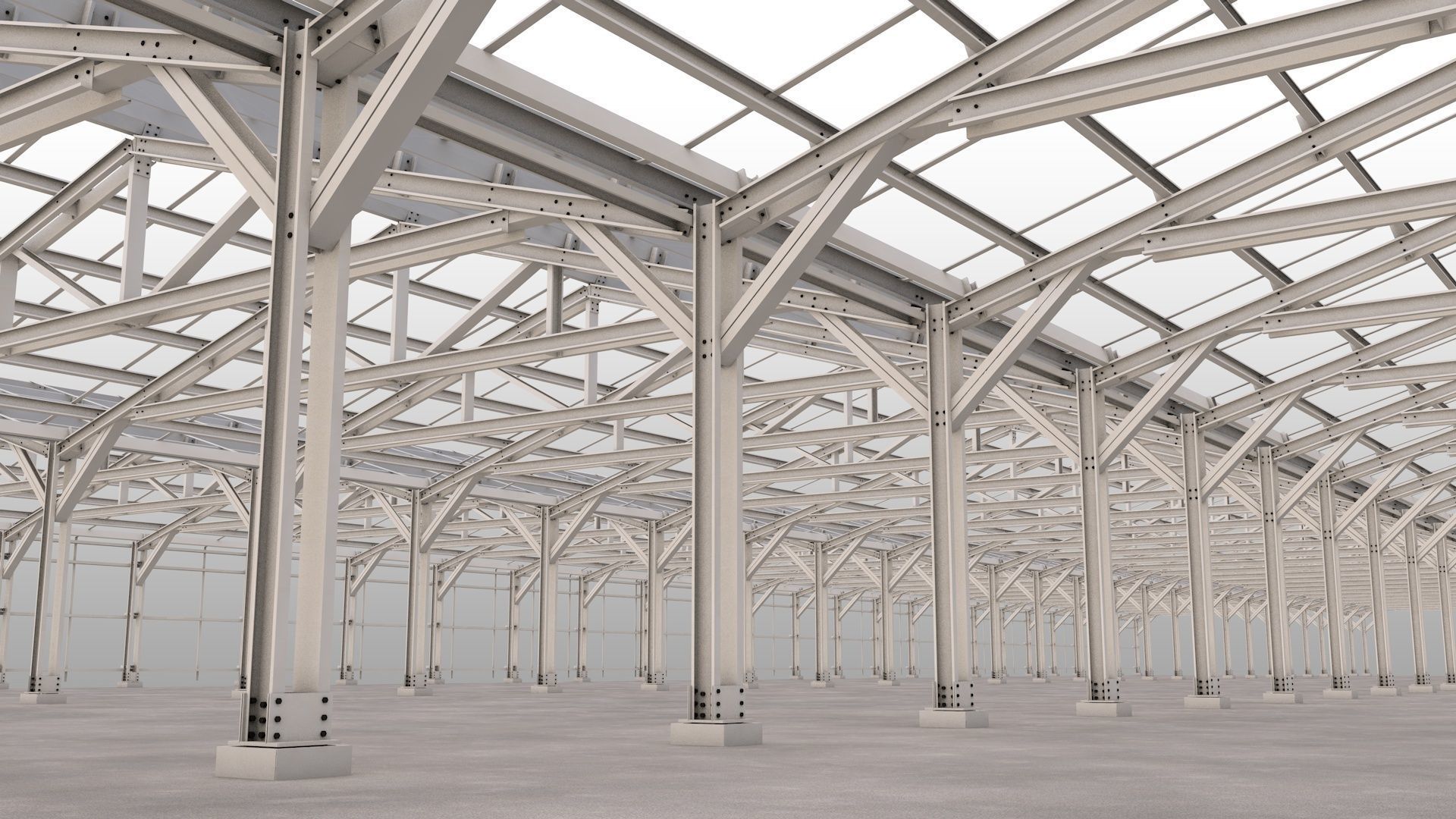 Steel Construction 3D model_7