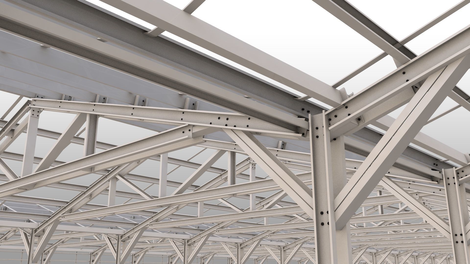 Steel Construction 3D model_8