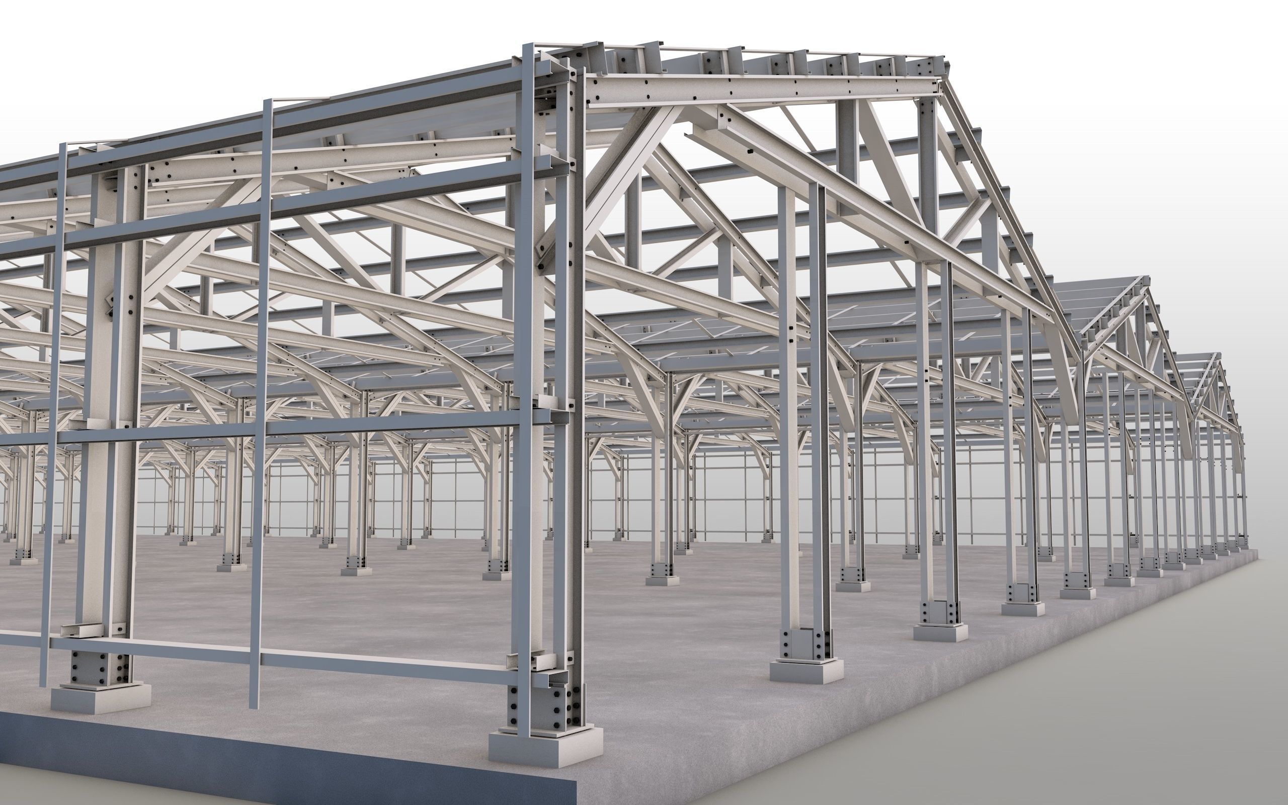 Steel Construction 3D model_3