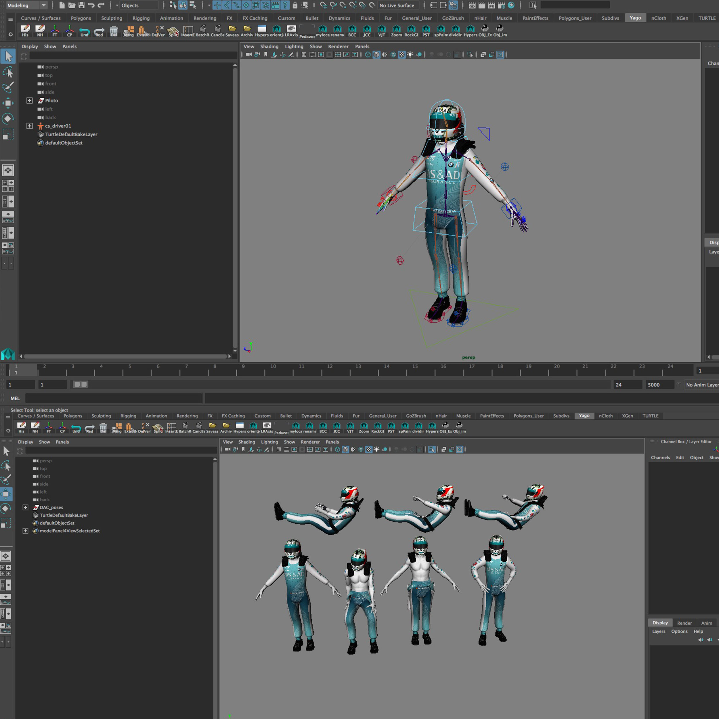 Antonio Felix Da Costa 2017 2018 Low-poly 3D model_8