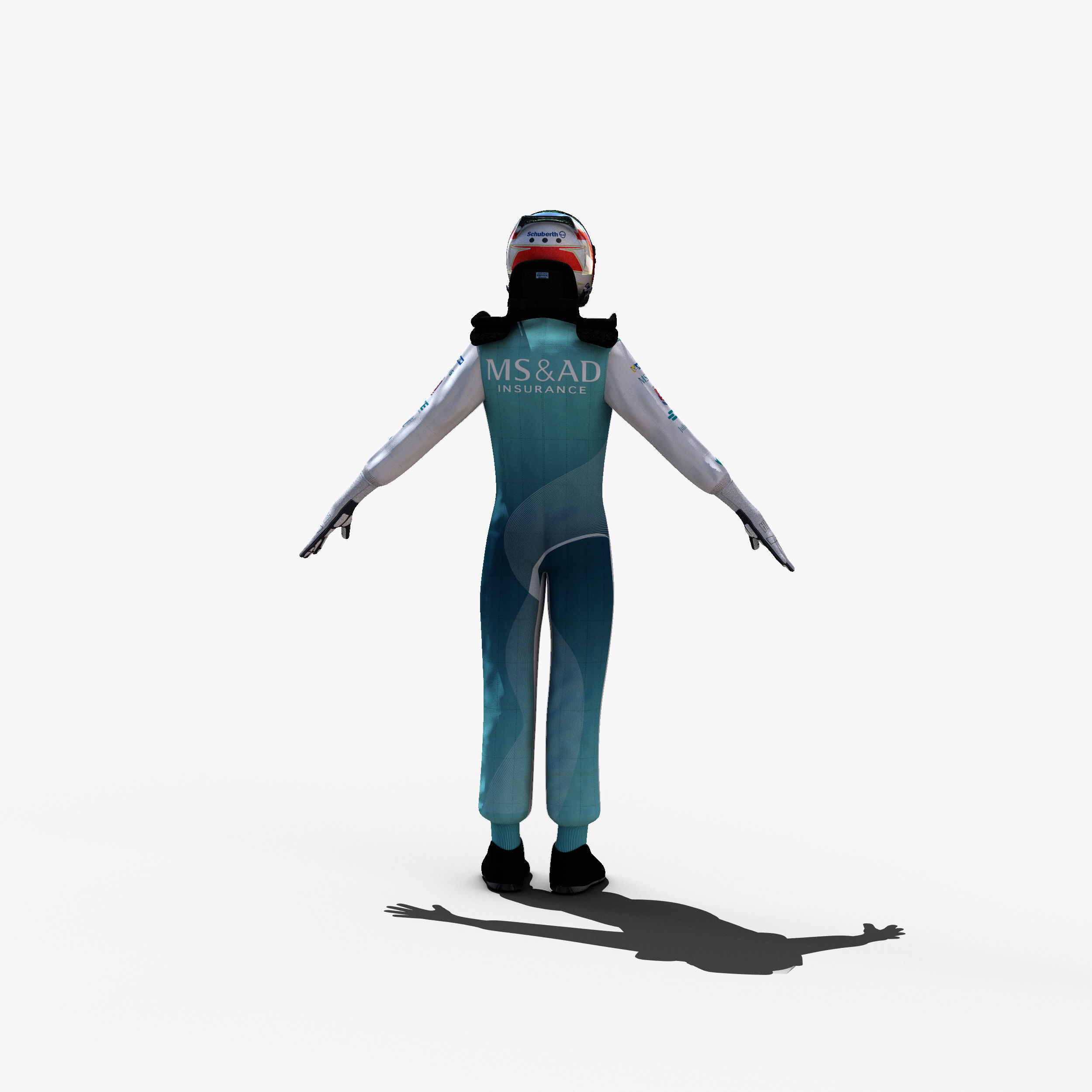Antonio Felix Da Costa 2017 2018 Low-poly 3D model_9