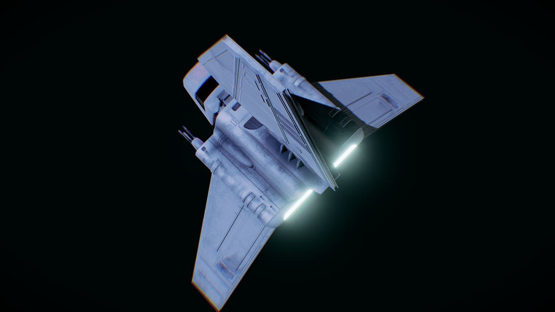 Imperial Lambda Class Shuttle - Star Wars 3D model_4