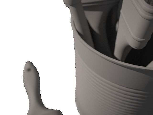 Painting Gear 3D model_2