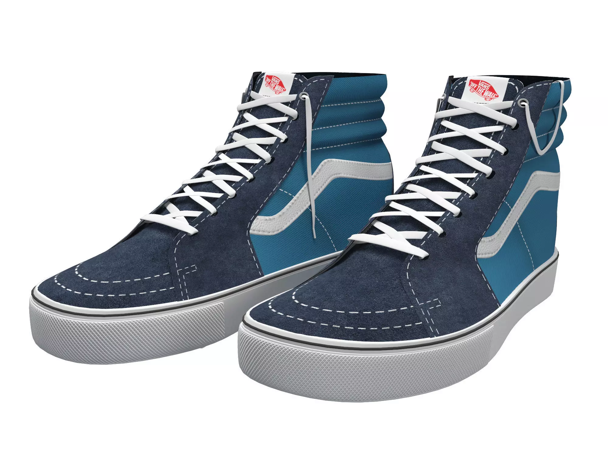 Shoe Model vans 3D model_0