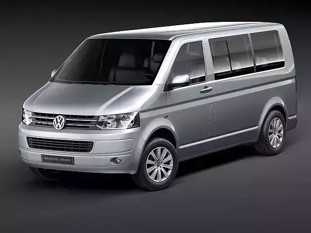 Volkswagen Caravelle Multivan T5 2010 3D Model