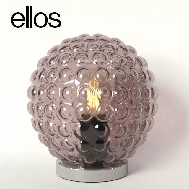 Ellos Home table lamp Spring 3D model