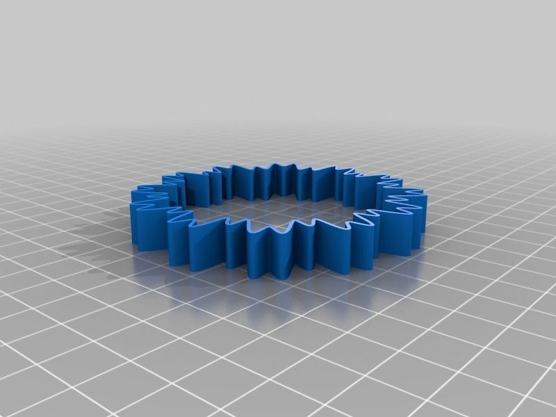 Customizable POW Function Bracelet Free 3D print model_3