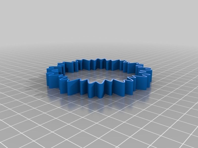 Customizable POW Function Bracelet Free 3D print model_1
