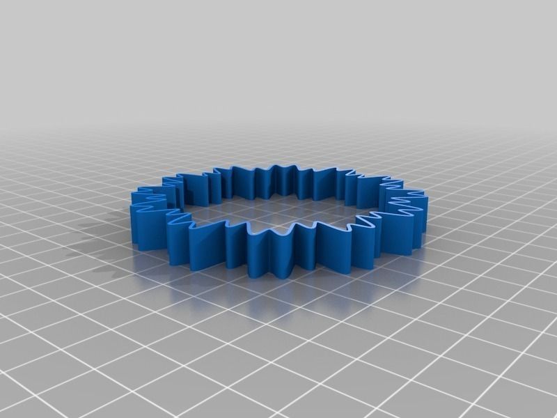 Customizable POW Function Bracelet Free 3D print model_5
