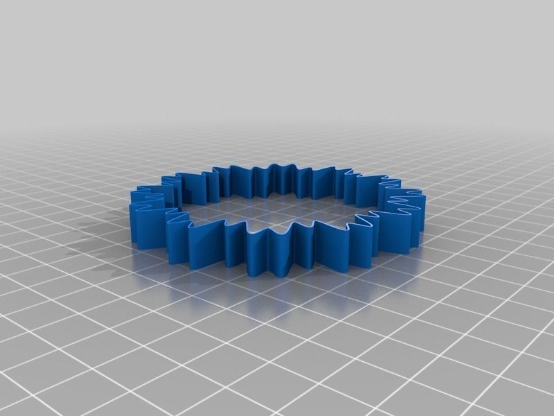 Customizable POW Function Bracelet Free 3D print model_6