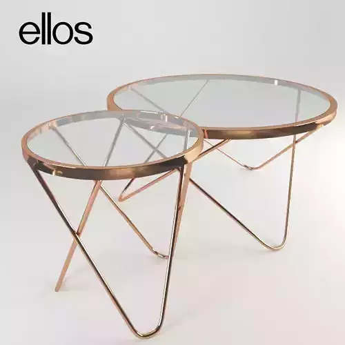 Ellos home coffee table melissa 45 3D model