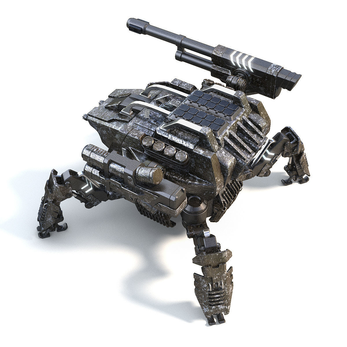 Robot Spider 3D model_4