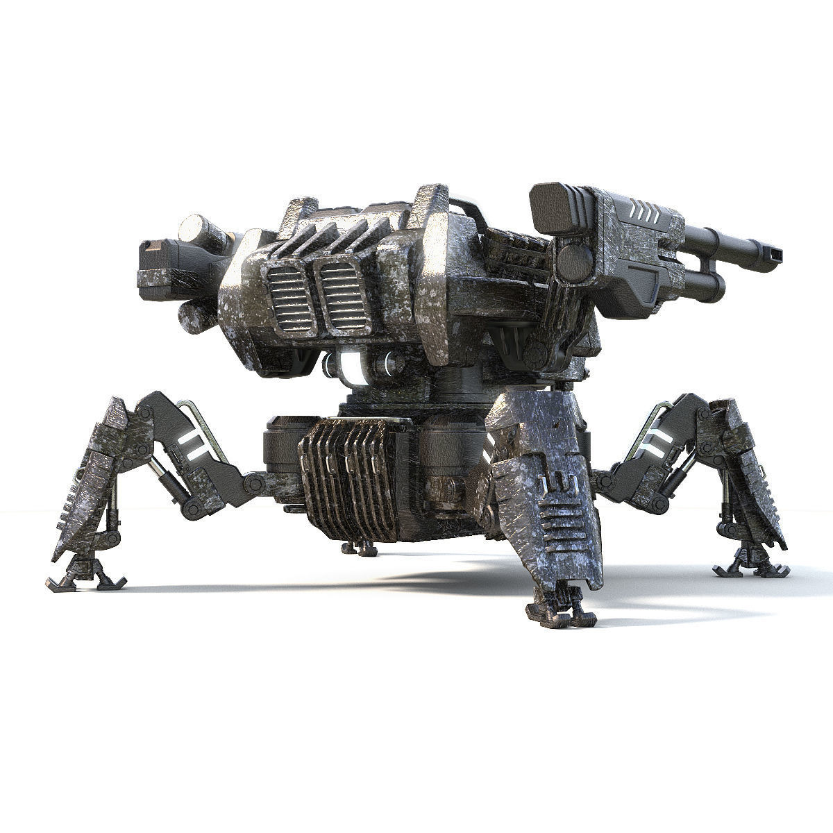 Robot Spider 3D model_3