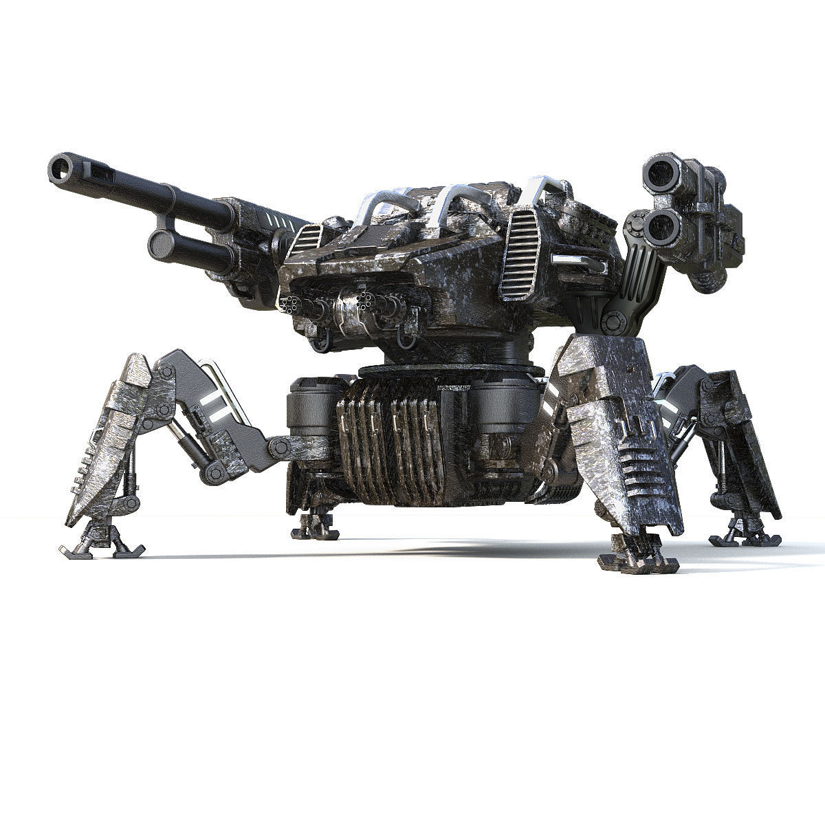 Robot Spider 3D model_2