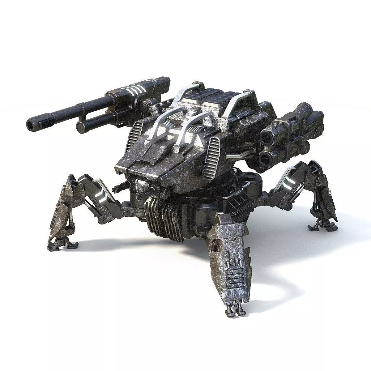 Robot Spider 3D model_0
