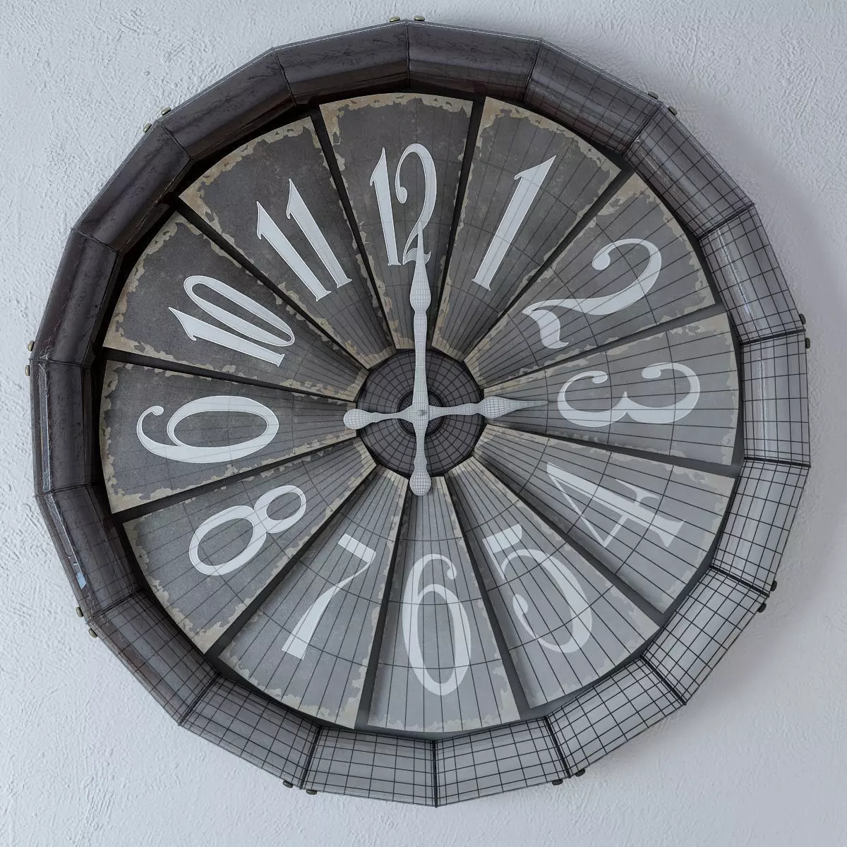 WALL CLOCK VINCI 3D model_0