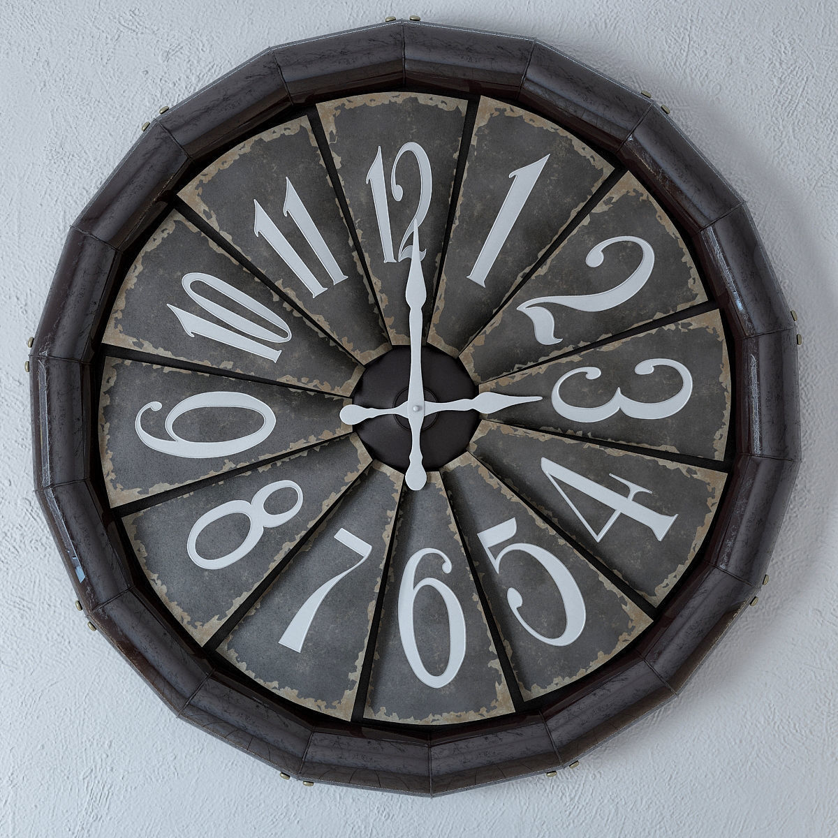 WALL CLOCK VINCI 3D model_1