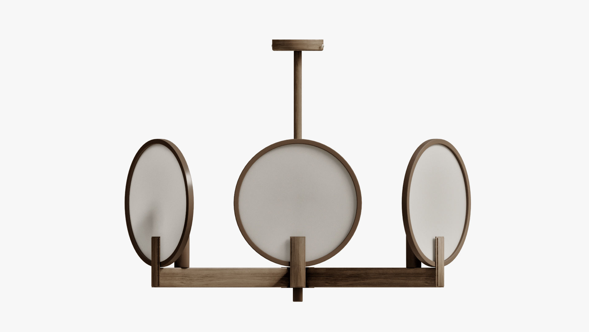 Chandelier Plate Refractor Round 3D model_5