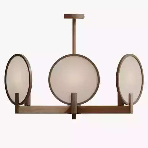 Chandelier Plate Refractor Round 3D model