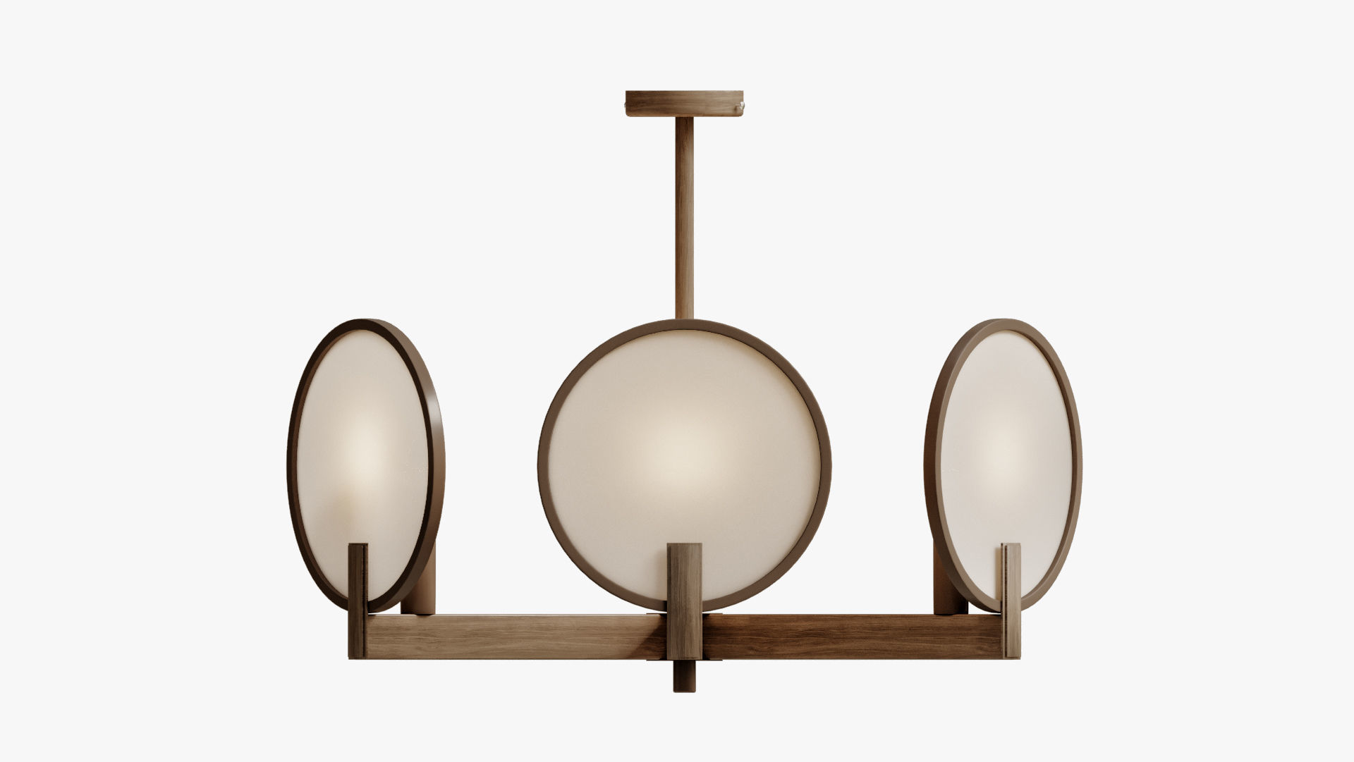 Chandelier Plate Refractor Round 3D model_4