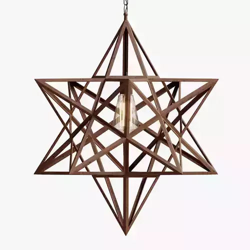 STAR VINTAGE IRON 3D model