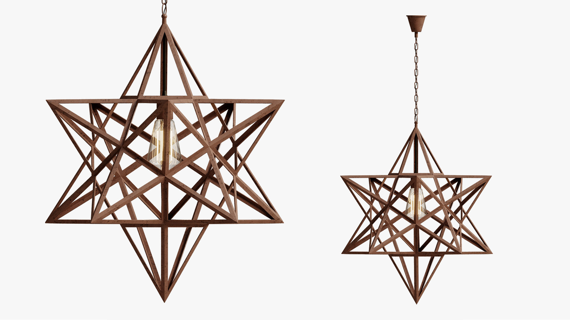 STAR VINTAGE IRON 3D model_1