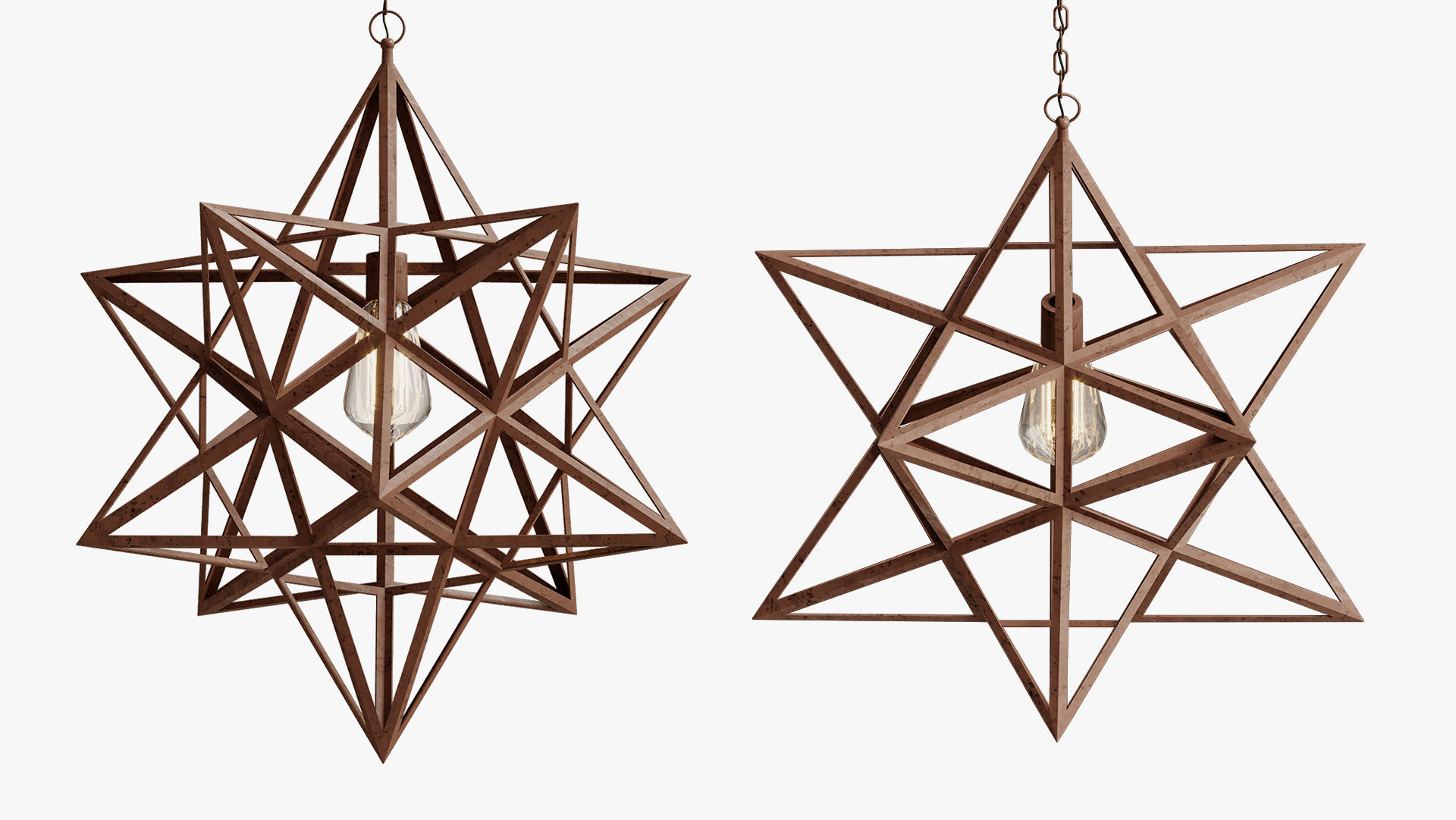 STAR VINTAGE IRON 3D model_4