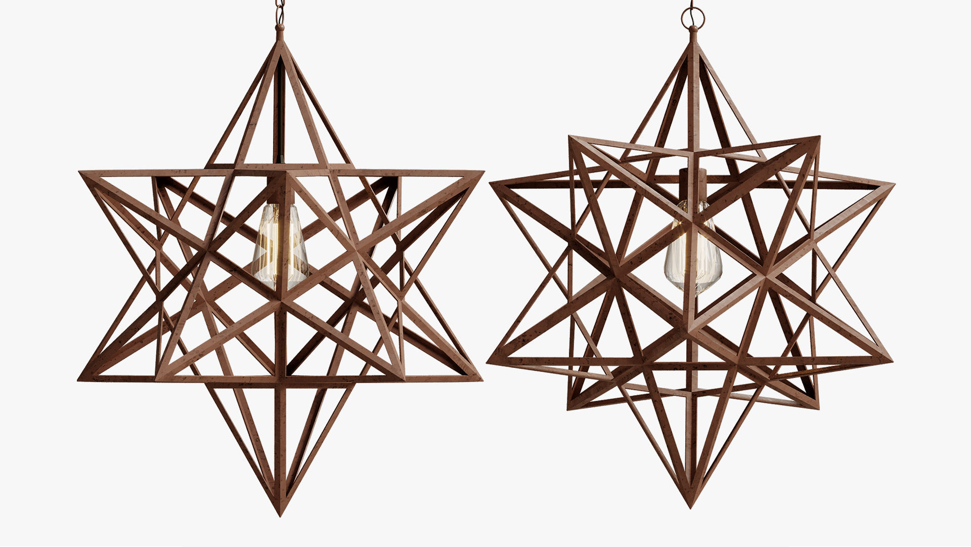 STAR VINTAGE IRON 3D model_2