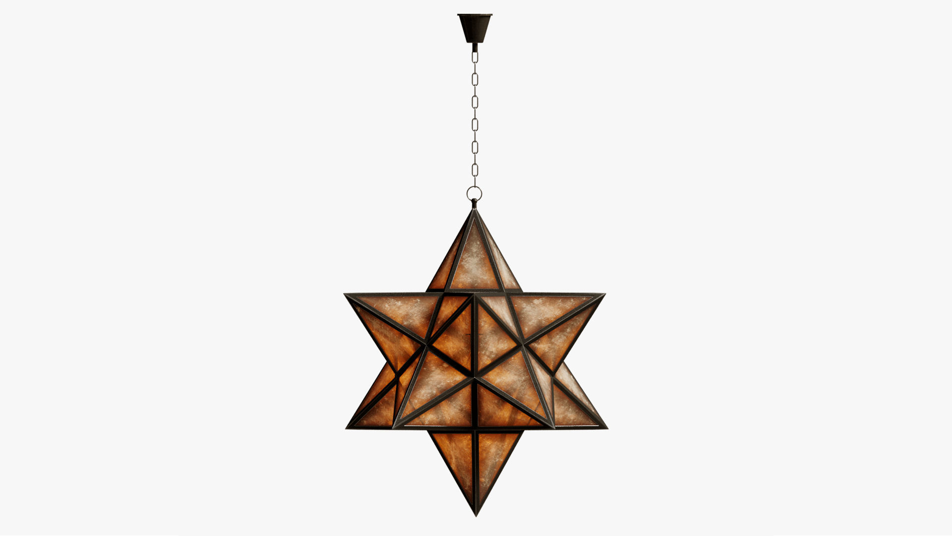 LAMP BLACK STAR SMOKE 3D model_7