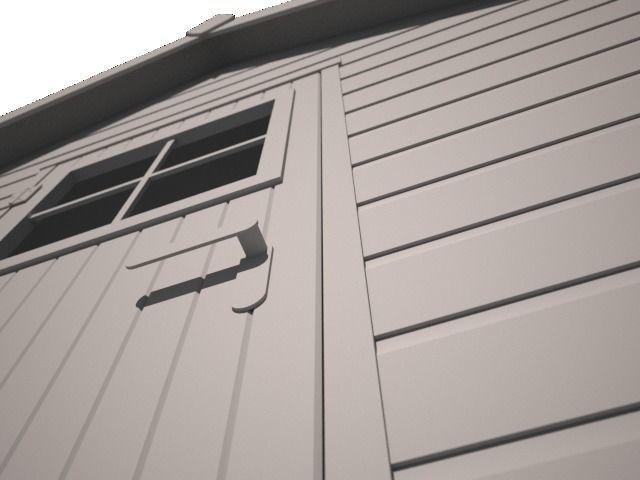 Garden Sheds 3D model_4