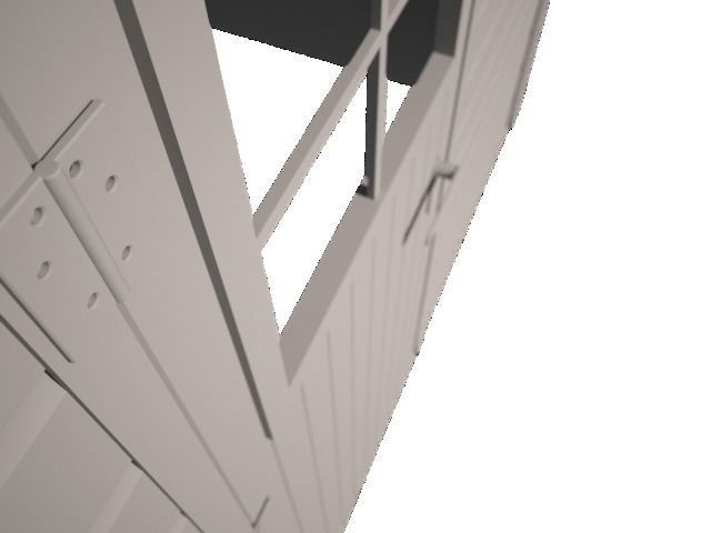 Garden Sheds 3D model_2