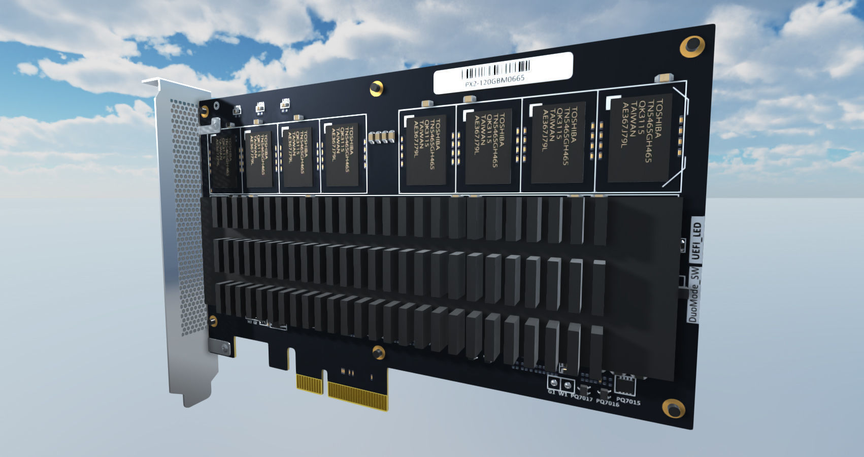 Computer Assembly 2017 game Low-poly 3D model_11