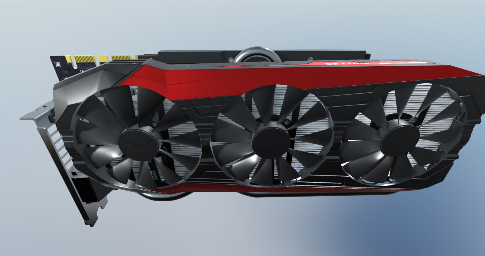 Computer Assembly 2017 game Low-poly 3D model_48