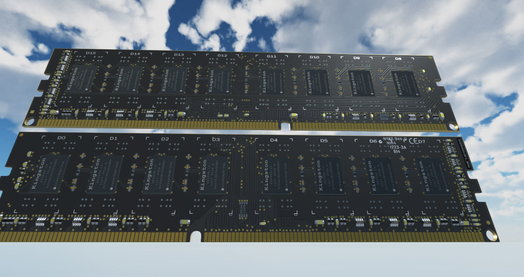 Computer Assembly 2017 game Low-poly 3D model_61