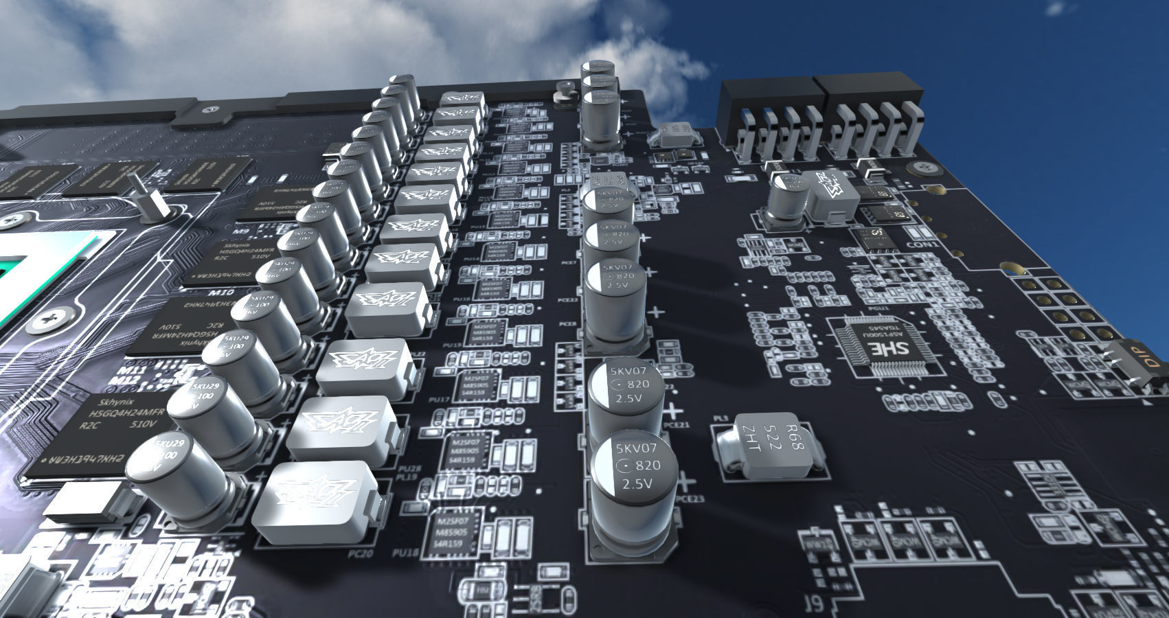 Computer Assembly 2017 game Low-poly 3D model_55