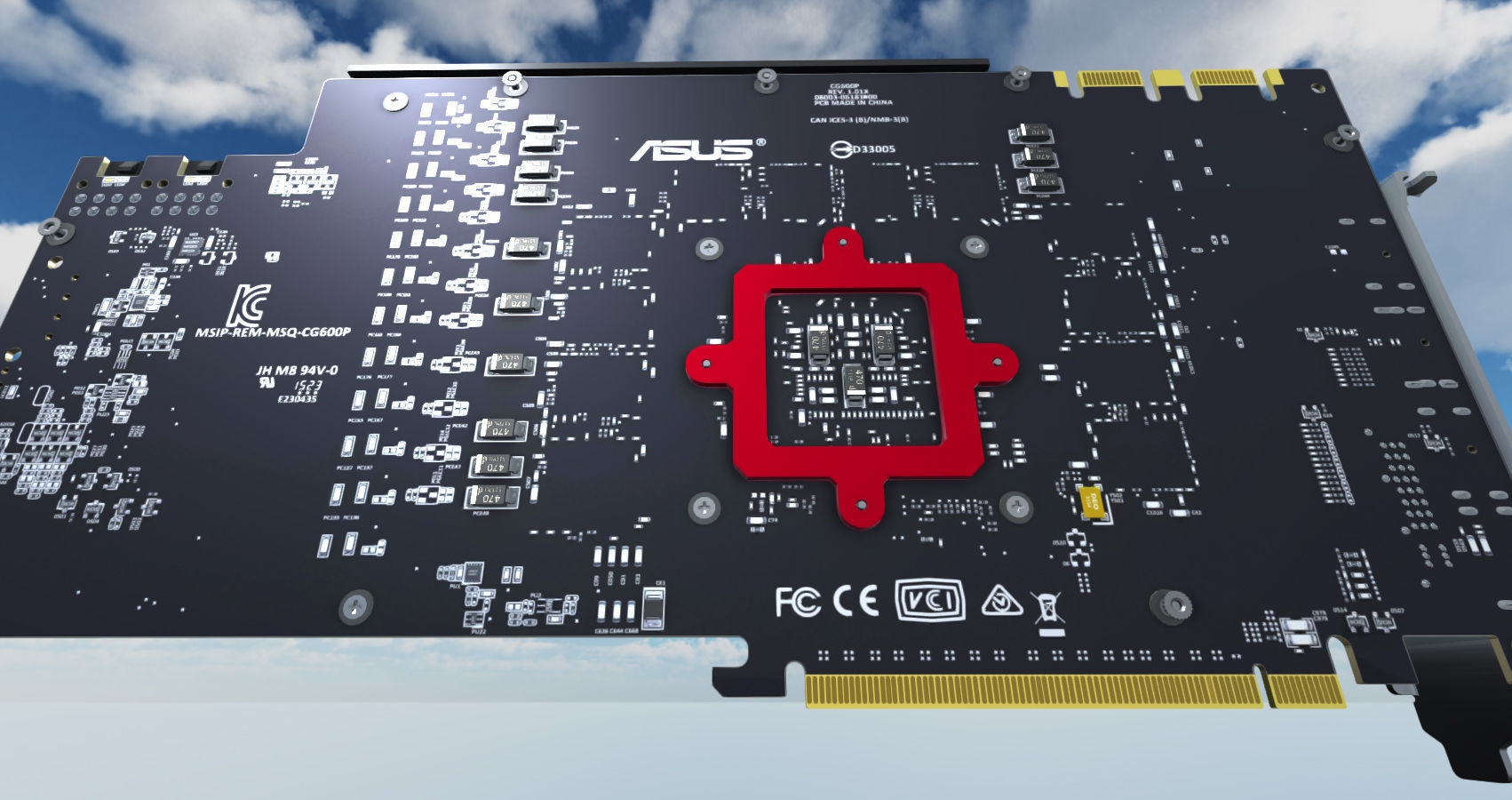 Computer Assembly 2017 game Low-poly 3D model_54