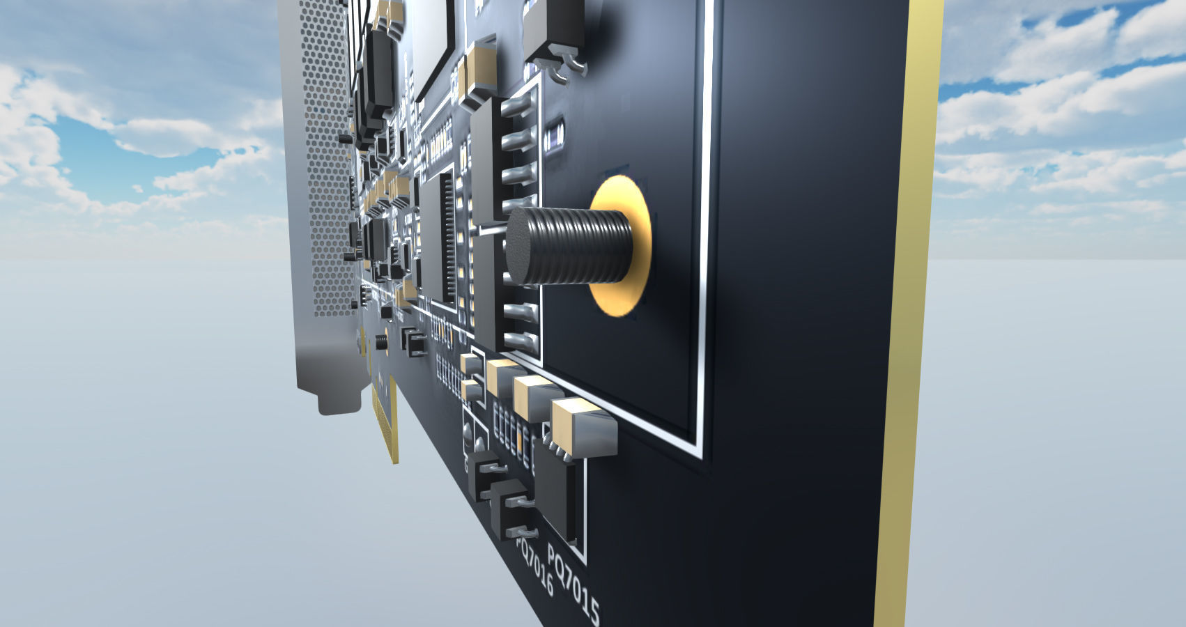 Computer Assembly 2017 game Low-poly 3D model_46