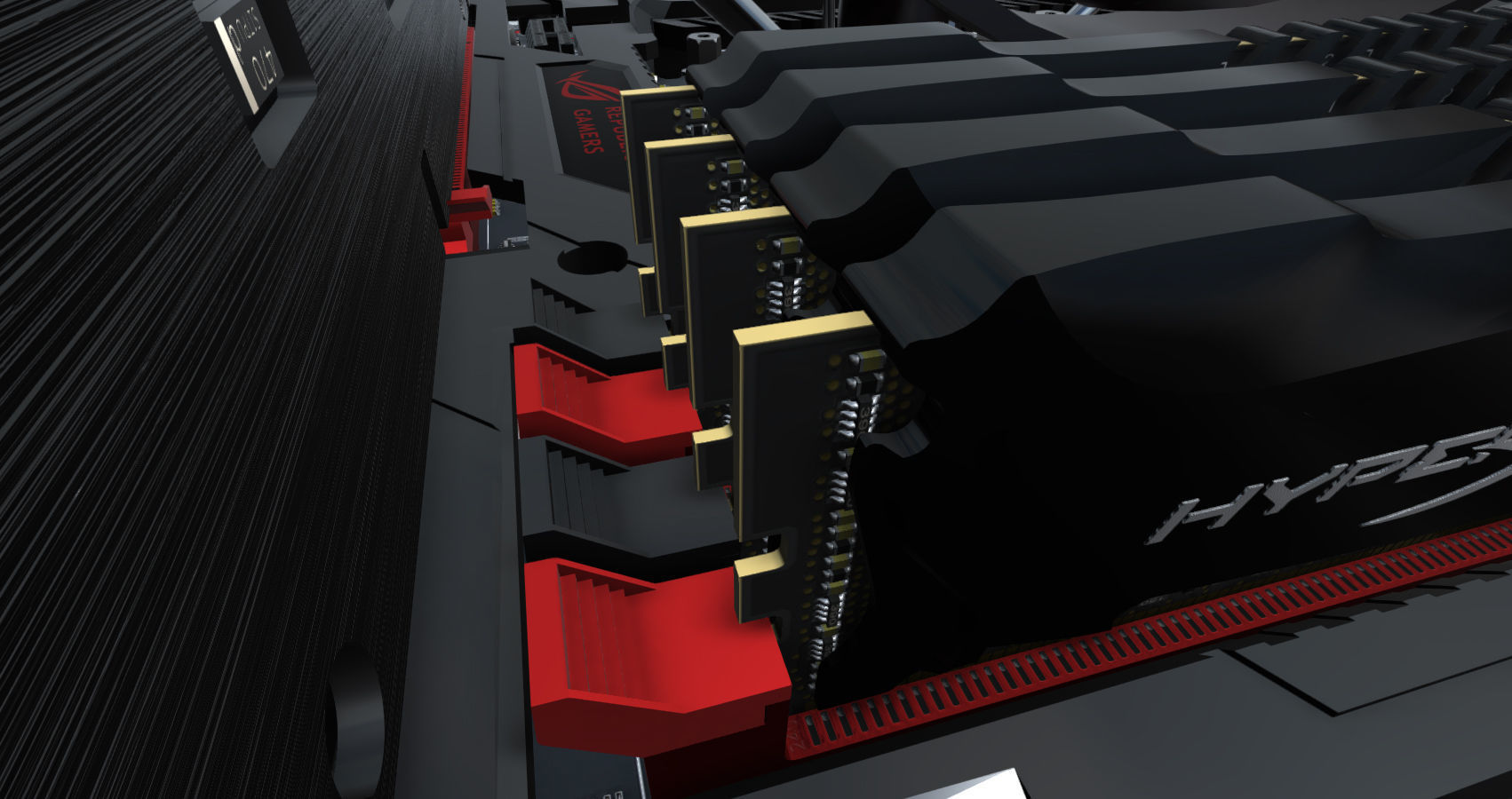 Computer Assembly 2017 game Low-poly 3D model_26