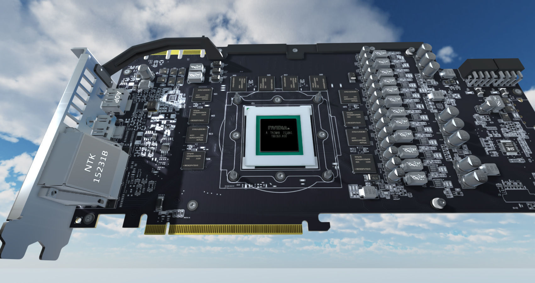 Computer Assembly 2017 game Low-poly 3D model_15