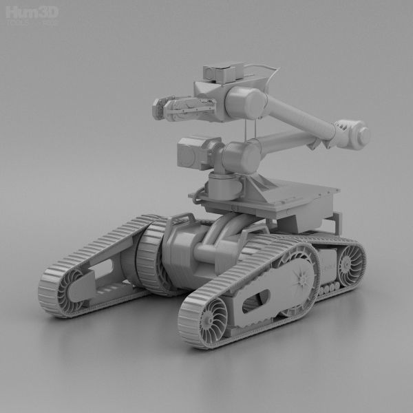 iRobot 710 Kobra 3D model CGTrader