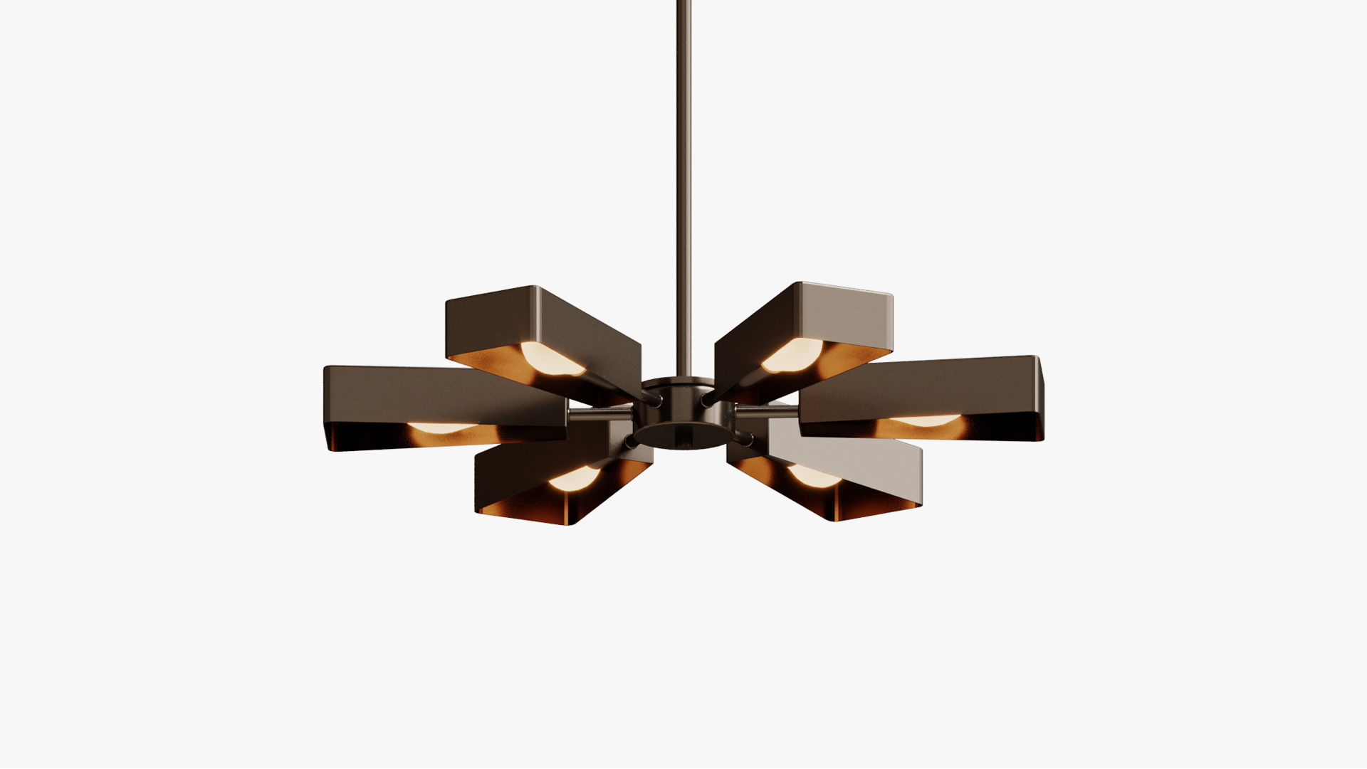 Pendant Svetilnik Helikopter 3D model_6