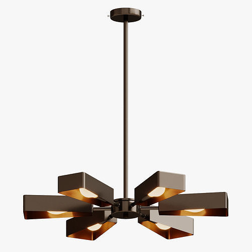 Pendant Svetilnik Helikopter 3D model