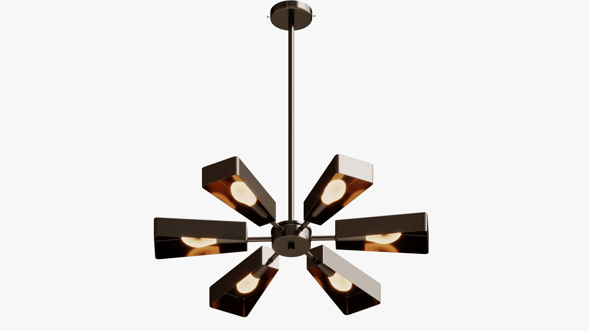 Pendant Svetilnik Helikopter 3D model_8