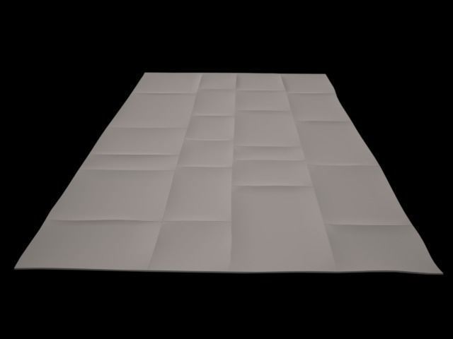 Vintage Carpet 3D model