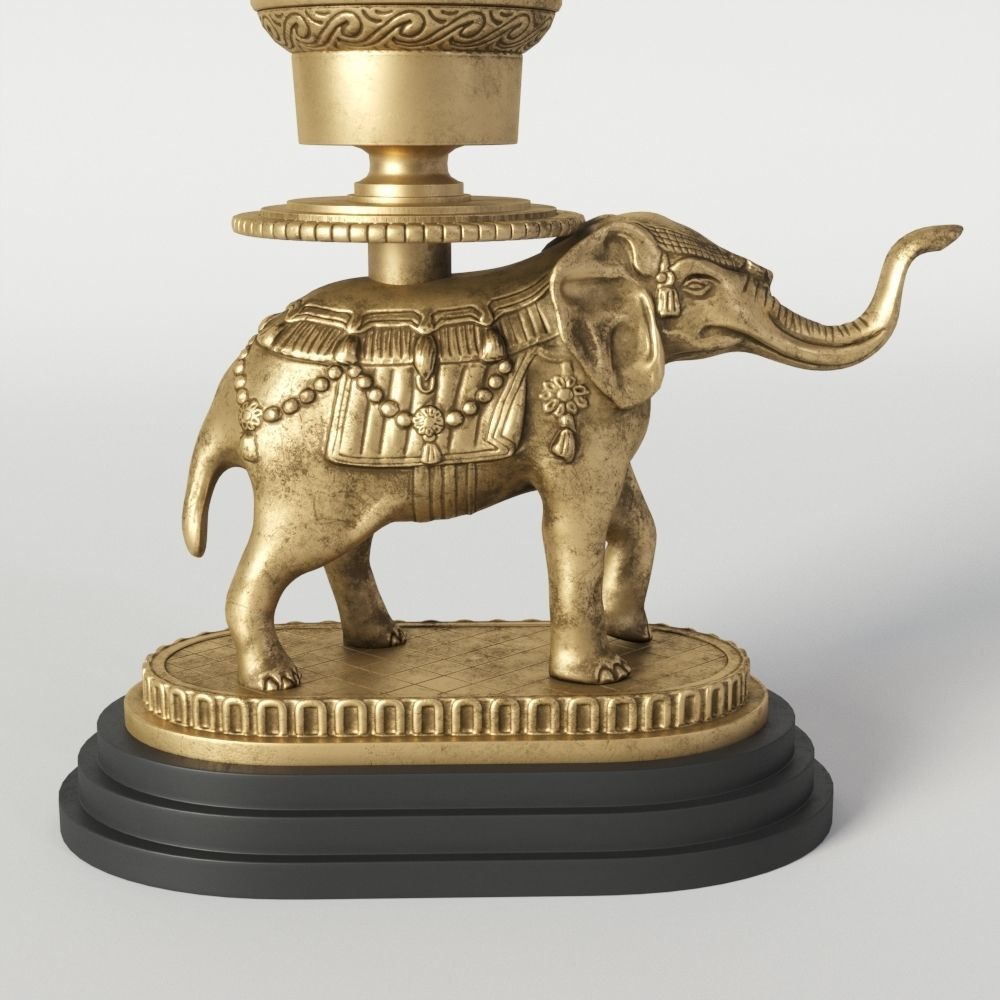 Hurricane Elephant 3D model_2
