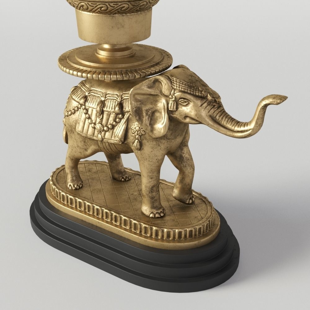 Hurricane Elephant 3D model_1